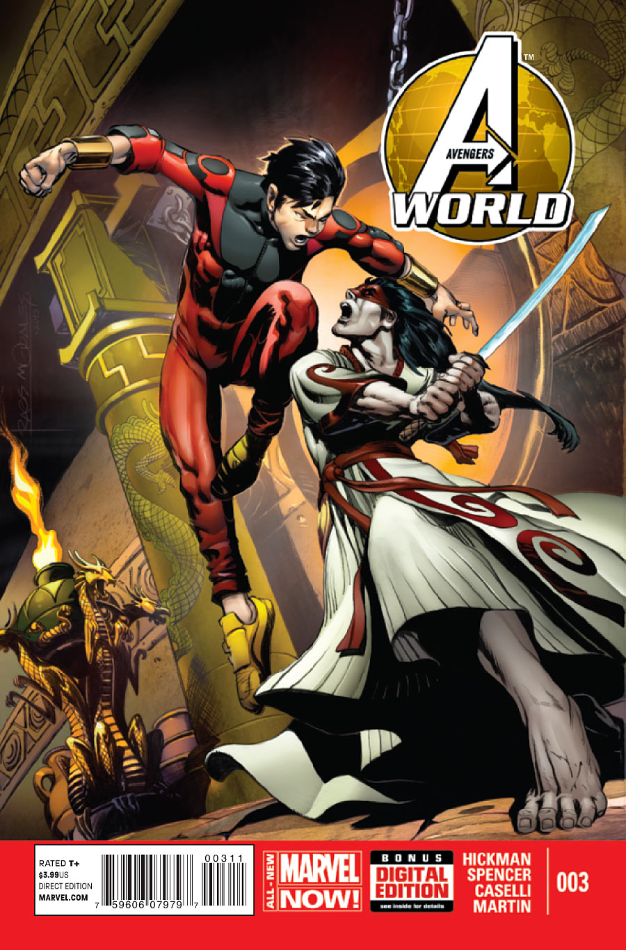 Avengers World #3 DE