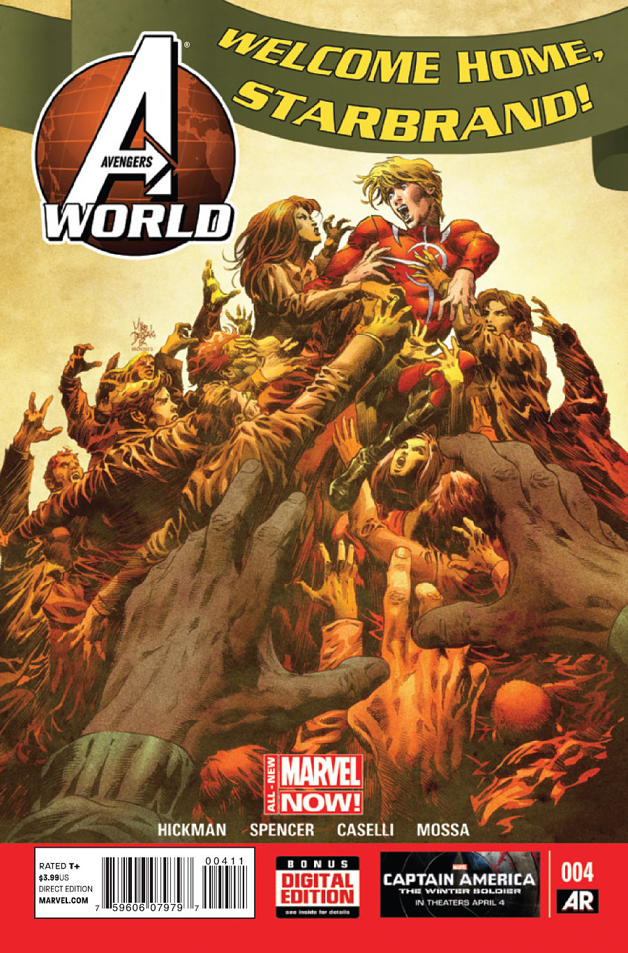 Avengers World #4 DE