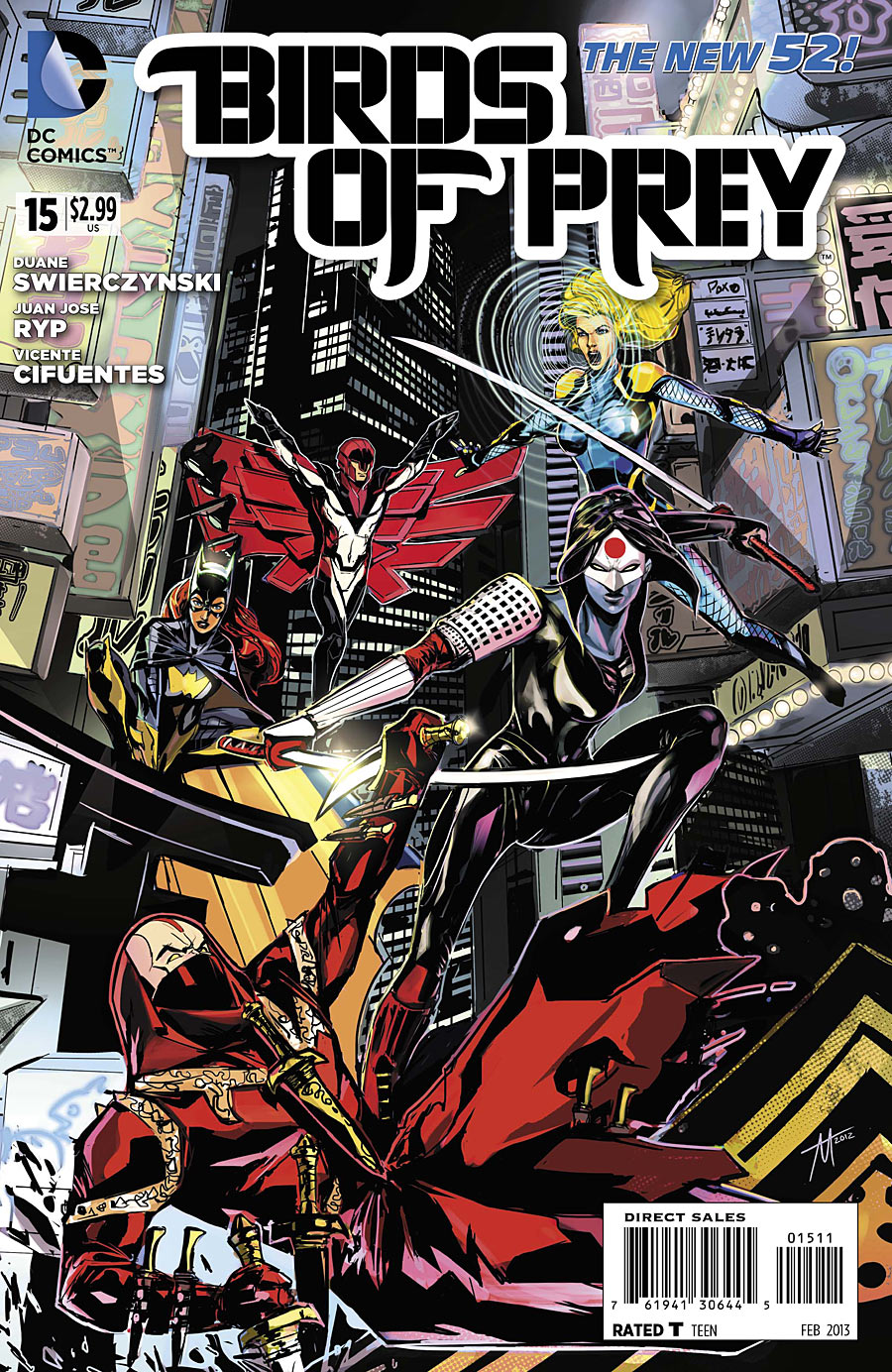 Birds of Prey (New 52) #15