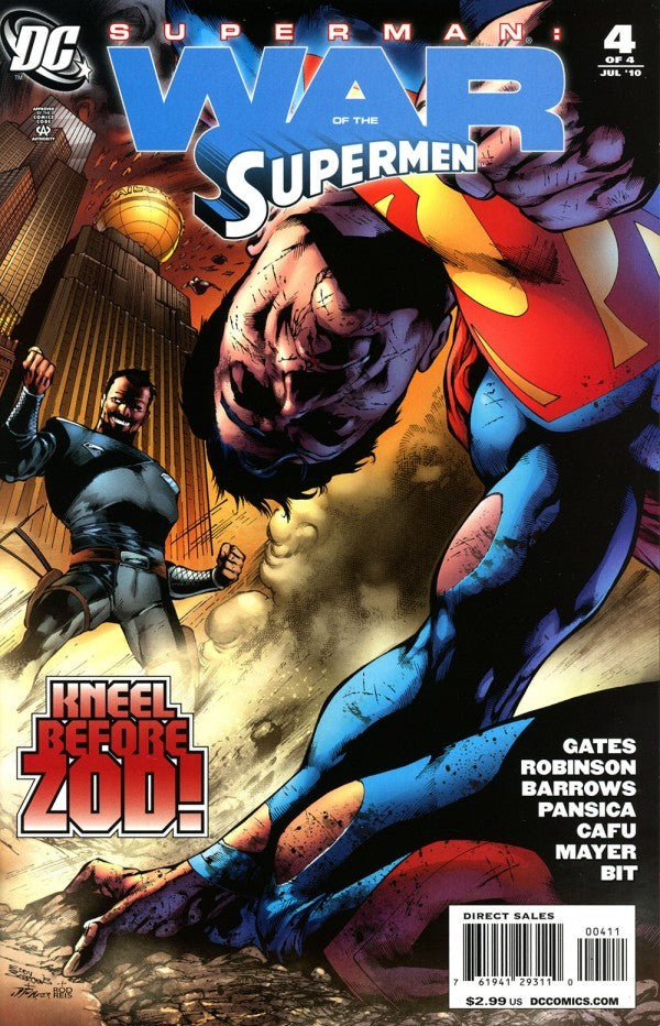 Superman: War of the Supermen #4