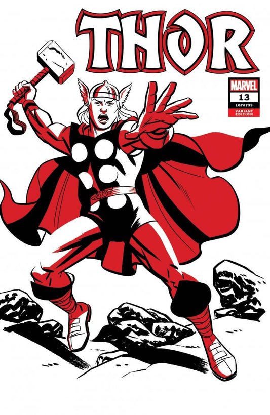 Thor Vol 6 #13 Michael Cho Two Toned Variant Cover