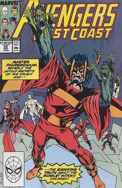 Avengers West Coast Vol2 #52