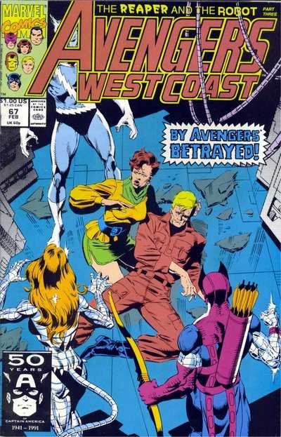 Avengers West Coast Vol2 #67