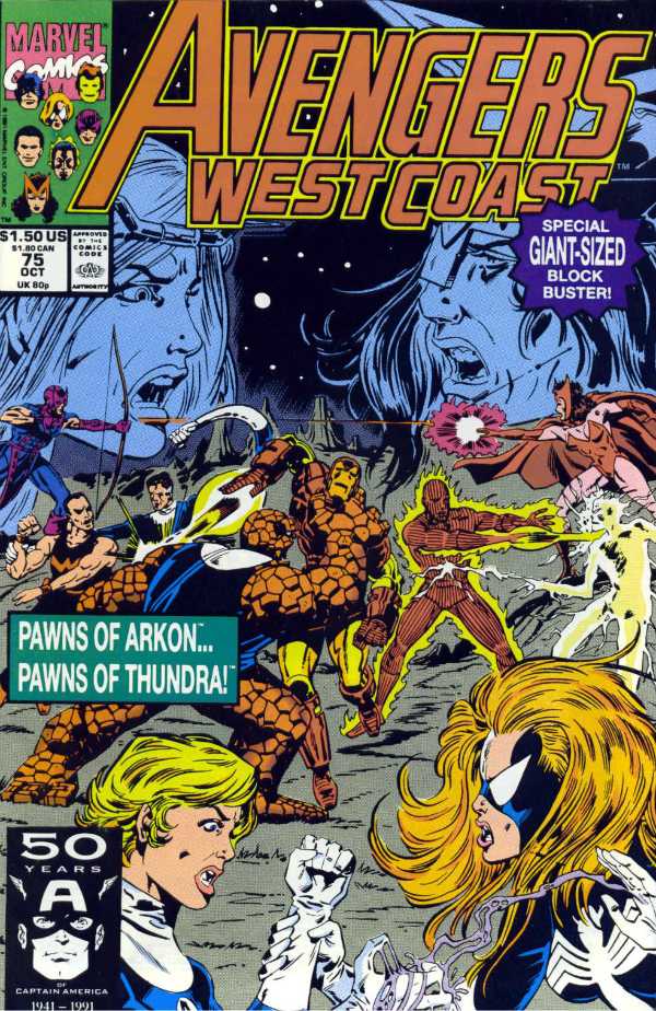 Avengers West Coast Vol2 #75