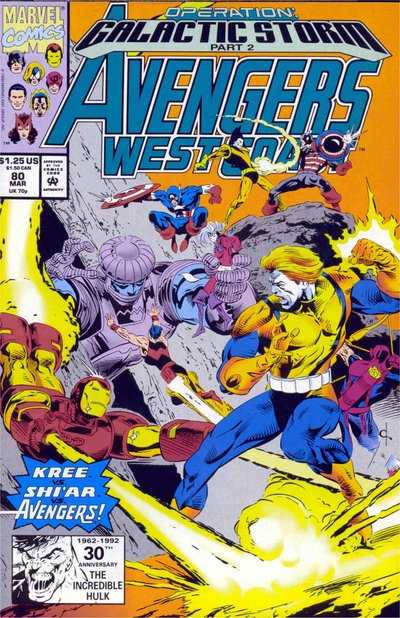 Avengers West Coast Vol2 #80