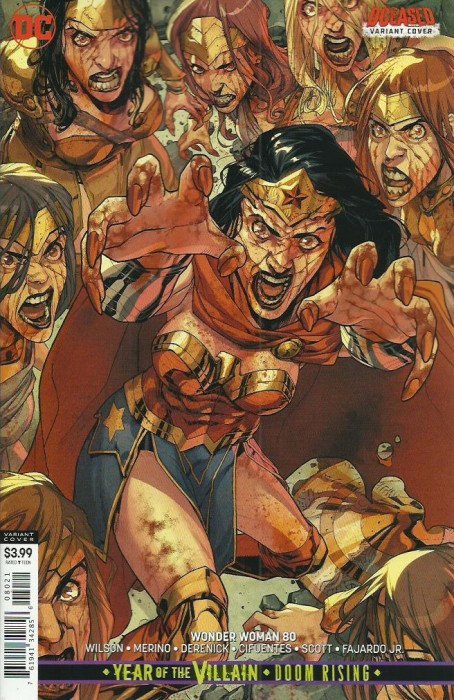 Wonder Woman (Vol 5 Rebirth) #080 Neil Googe DCeased Variant