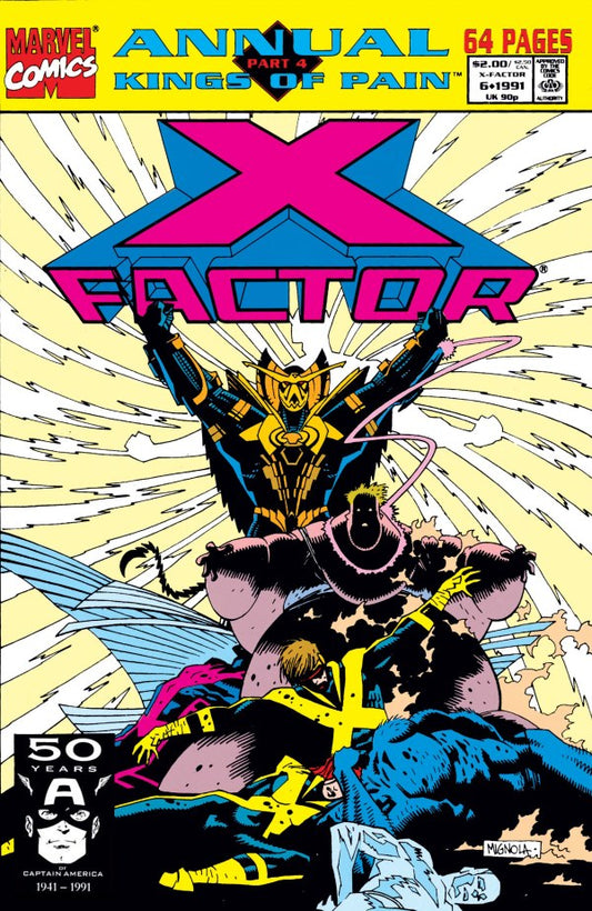 X-Factor Vol1 Annual #06 1991