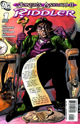 Joker's Asylum II: Riddler #1
