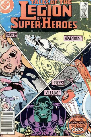 Tales Of The Legion Of Super-Heroes #316