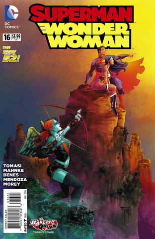 Superman/Wonder Woman (New 52) #16 Harley Quinn Variant Cover