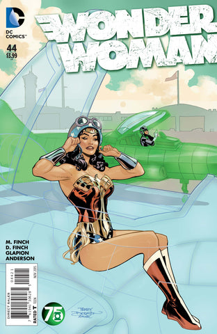 Wonder Woman (New 52) #44 Green Lantern 75th Anniversary Variant Cover