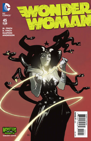 Wonder Woman (New 52) #45 Monsters Of The Month Variant Cover
