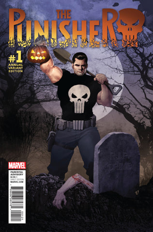 Punisher Vol. 8 Annual #1 Ron Lim, Tom Palmer & Rachelle Rosenberg Variant Cover