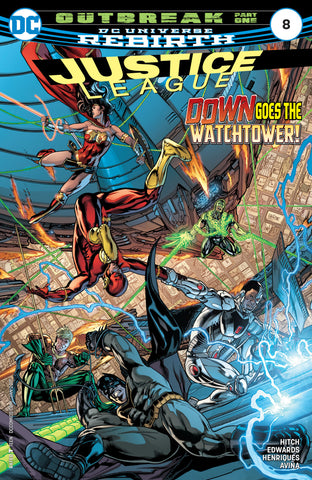 Justice League (Rebirth) #08 Main Cover