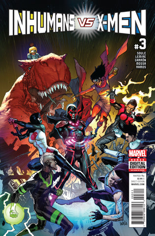 Inhumans Vs X-Men #3