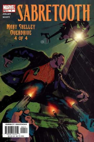 Sabretooth: Mary Shelley Overdrive #4