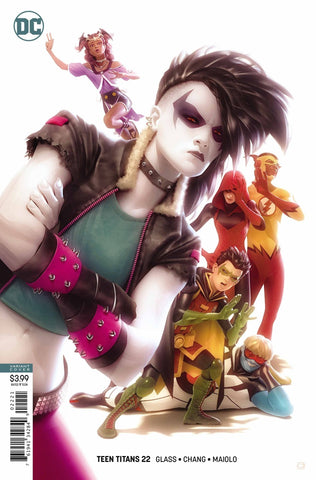 Teen Titans Vol. 6 (Rebirth) #22 Alex Garner Variant Cover