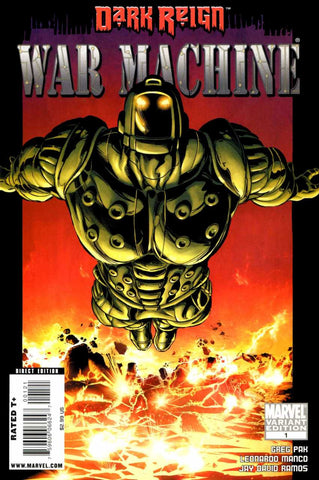 War Machine Vol. 2 #01 Mike Deodato Variant Cover