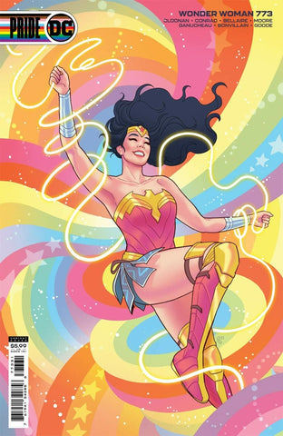 Wonder Woman (Rebirth) #773 Paulina Ganucheau Pride Month Variant Cover