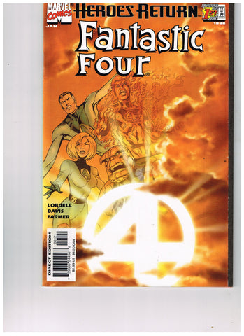 Fantastic Four Vol 3 #001 Variant Cover
