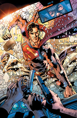 Superman Vol. 5 #25 Bryan Hitch Variant Cover